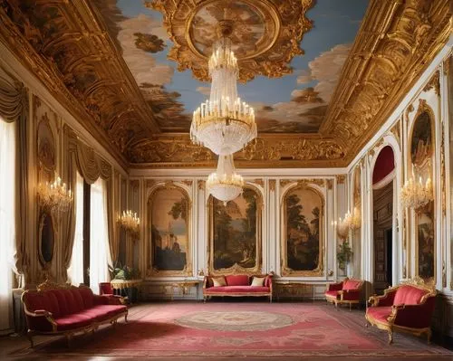 villa cortine palace,ritzau,royal interior,ornate room,chambre,chateau margaux,villa d'este,villa balbianello,versailles,ducale,dunrobin castle,parlor,enfilade,monbazillac castle,opulently,rococo,chevalerie,royal castle of amboise,europe palace,fontainebleau,Conceptual Art,Oil color,Oil Color 13