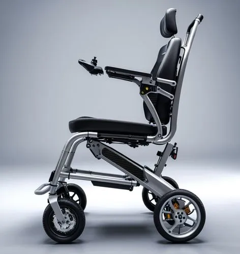 一辆碳纤维电动轮椅车
,a handicap wheelchair in a studio po,stokke,pushchair,stroller,cybex,wheel chair,wheelchairs,Photography,General,Realistic