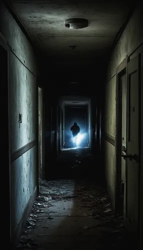 creepy doorway,penumbra,abandoned room,asylum,urbex,a dark room,the morgue,abandoned place,hallway,abandoned places,live escape game,basement,disused,abandon,lost places,lost place,abandoned,abandonded,containment,cold room,Illustration,Paper based,Paper Based 28