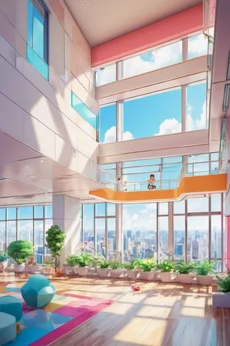 sky apartment,sunroom,an apartment,skybridge,sky space concept,skyloft,penthouses,skywalks,dreamhouse,apartment,skyways,school design,emara,dorms,odaiba,aqua studio,nozaki,skyreach,block balcony,lofts,Illustration,Japanese style,Japanese Style 02