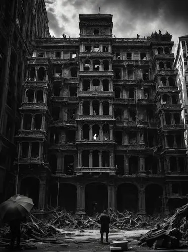 hashima,gunkanjima,dishonored,destroyed city,post apocalyptic,dereliction,Photography,General,Fantasy