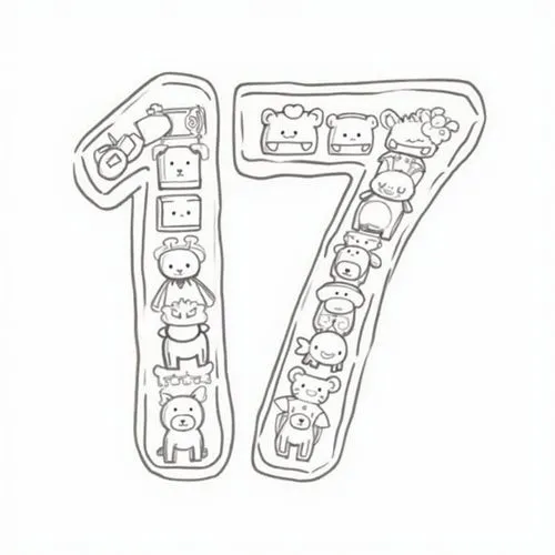 thirteen,numbering,numbering system,toggles,twentyfourseven,isotype