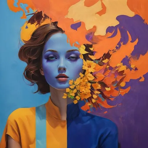 kahila garland-lily,girl in a wreath,heatherley,saturated colors,fantasy portrait,girl with tree,heliotrope,girl in flowers,persephone,mystical portrait of a girl,rankin,fallen colorful,tretchikoff,celosia,buddleia,mcconaghy,chudinov,fractals art,chandra,seelie,Illustration,Black and White,Black and White 32