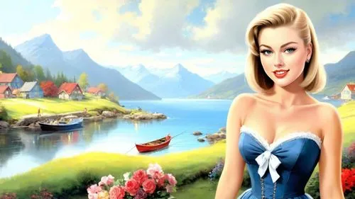 heidi country,connie stevens - female,reine,hadise,shishkova,cartoon video game background