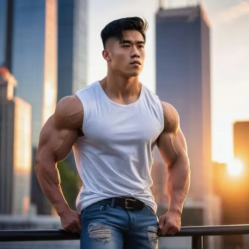 kai yang,muscular,janome chow,su yan,muscular build,male model,asian,arms,muscled,kai bei,tai qi,muscle angle,muscle icon,body building,muscle,muscle man,shredded,asian vision,crazy bulk,korean,Conceptual Art,Sci-Fi,Sci-Fi 18