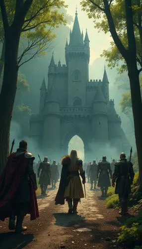 nargothrond,fantasy picture,westeros,knight's castle,castlevania,castleguard,Conceptual Art,Fantasy,Fantasy 01