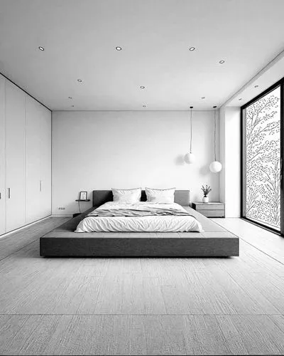 modern room,bedroom,sleeping room,modern minimalist lounge,bedrooms,japanese-style room,3d rendering,interior modern design,hardwood floors,contemporary decor,white room,wood floor,wooden floor,loft,empty room,flooring,guest room,render,search interior solutions,modern decor,Design Sketch,Design Sketch,Detailed Outline