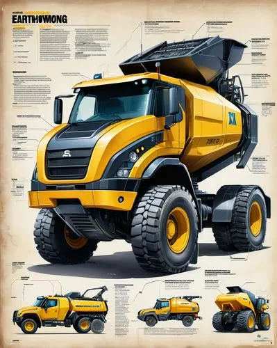 earthmover,earthmovers,earthmoving,mining excavator,truckmaker,construction vehicle,two-way excavator,supertruck,ellingson,unimog,excavator,truckmakers,construction machine,hagglund,scrap truck,erbore,moottero vehicle,excavators,erf,new vehicle,Unique,Design,Infographics