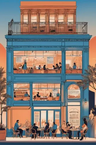 beach restaurant,lido di ostia,a restaurant,shophouse,facade painting,tel aviv,packinghouse,restaurateurs,athens art school,the coffee shop,restaurants,seaside resort,watercolor cafe,majorelle,barceloneta,viareggio,jesolo,hotel riviera,cesenatico,santa monica,Unique,Design,Infographics