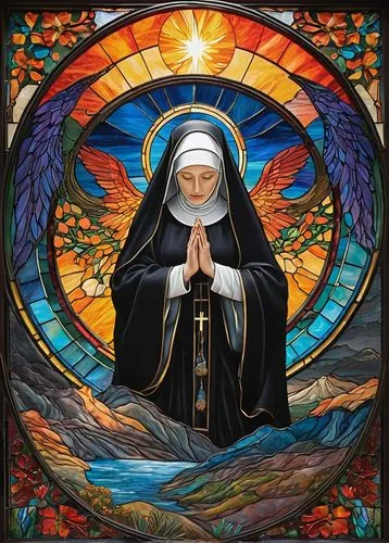 prioress,foundress,nunsense,carmelite,carmelite order,nun,Conceptual Art,Daily,Daily 26