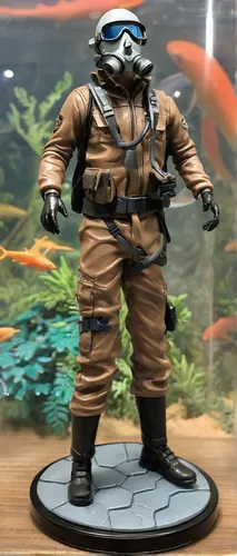 aquanaut,3d figure,game figure,action figure,actionfigure,pallet doctor fish,pubg mascot,scuba,model train figure,collectible action figures,plastic model,divemaster,display dummy,sea devil,model kit,glider pilot,water police,the sandpiper general,smurf figure,revoltech,Unique,3D,Garage Kits