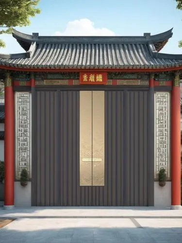 dojo,victory gate,shinto shrine gates,hanok,asian architecture,3d rendering,chuseok,sketchup,tori gate,honmaru,hall of supreme harmony,japanese shrine,goryeo,heian,render,sanxia,gudeok,dongbuyeo,japanese-style room,sukjong