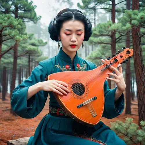 guqin,geiko,maiko,kunqu,sanxia,chuseok,Conceptual Art,Sci-Fi,Sci-Fi 29