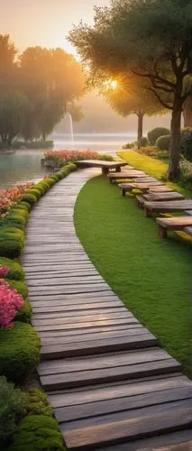 pathway,walkway,tree lined path,wooden path,japanese garden,japan garden,the mystical path,jeju island,wooden bridge,landscape background,beautiful landscape,nature garden,landscaped,nature wallpaper,green landscape,nature landscape,golf landscape,japan landscape,boardwalks,the path,Art,Classical Oil Painting,Classical Oil Painting 34