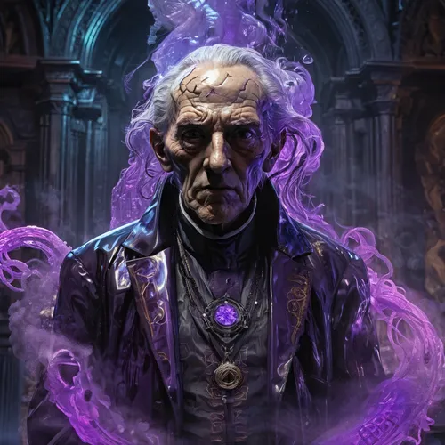 magus,dodge warlock,prejmer,undead warlock,magistrate,the wizard,lokportrait,purple,magic grimoire,purple rizantém,count,elder,benedict herb,templedrom,gothic portrait,bishop,cg artwork,the collector,wizard,jrr tolkien