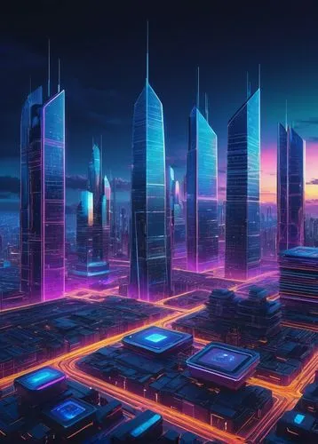 cybercity,cybertown,cityscape,cyberport,colorful city,microdistrict,city skyline,metropolis,futuristic landscape,cyberia,cityzen,citydev,capcities,city blocks,cities,skyscrapers,cyberpunk,cyberscene,ctbuh,fantasy city,Illustration,Realistic Fantasy,Realistic Fantasy 45