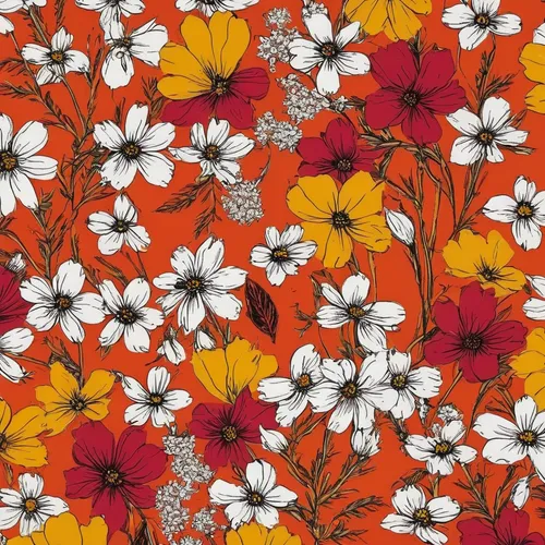 orange floral paper,flowers png,flowers pattern,floral digital background,flowers fabric,wood daisy background,orange red flowers,floral background,flower fabric,red orange flowers,seamless pattern,orange flowers,retro flowers,floral pattern,japanese floral background,flower pattern,flower background,chrysanthemum background,floral pattern paper,daisy flowers,Art,Artistic Painting,Artistic Painting 22