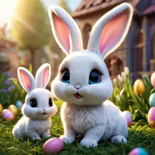 easter rabbits,easter background,easter theme,easter banner,happy easter hunt,easter festival,rabbits,happy easter,easter celebration,easter bunny,nest easter,rabbit family,easter,white bunny,bunnies,bunny,easter decoration,cute cartoon image,easter eggs,easter-colors