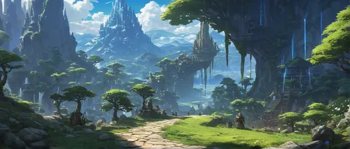 fantasy music composer, Granblue Fantasy: Relink, orchestral soundtrack, epic melodies, choir vocals, string instruments, brass section, woodwinds, harp, dynamic percussion, fantasy-themed, adventure,