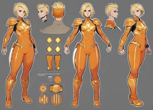 samus,anakara,orange,liora,namora,cheetor,Unique,Design,Character Design