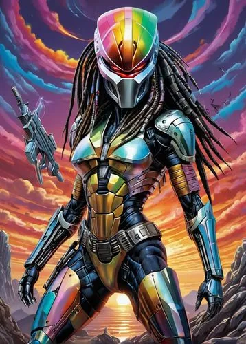 alien warrior,predator,nova,conquistador,spartan,scarab,cg artwork,boba fett,rastaman,erbore,wasp,renegade,z,helmet,horus,cobra,falcon,war machine,motorcycle helmet,cybernetics,Art,Artistic Painting,Artistic Painting 45