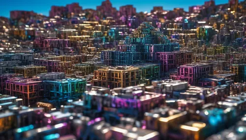 colorful city,city blocks,metropolis,cityscape,fantasy city,skyscraper town,bismuth,cities,cubic,city cities,slum,urban,city,fractal environment,cubes,tokyo city,city skyline,big city,destroyed city,suburbs,Photography,General,Natural