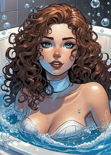 lilandra,katara,themyscira,manara,isabela,madelyne,Illustration,American Style,American Style 13