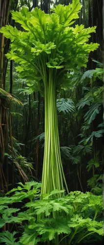 Write a thrilling adventure where explorers search for a mythical shrub of celery in a dense jungle.,podophyllum peltatum,nymphaeaceae,urticaceae,cleanup,broccoflower,pak-choi,forest plant,yakushima,c