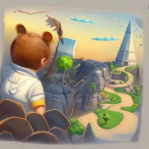 hair,scandia bear,game illustration,bear guardian,children's background,dusk background,cartoon video game background,landscape background,peter-pavel's fortress,oktoberfest background,druid grove,far