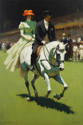 jockey,equestrian sport,andalusians,cross-country equestrianism,derby,horse riders,modern pentathlon,galloping,traditional sport,horse racing,basque rural sports,gaucho,english riding,dressage,gallops,asher durand,majorette (dancer),racehorse,sportsman,chilean rodeo,Art,Classical Oil Painting,Classical Oil Painting 44
