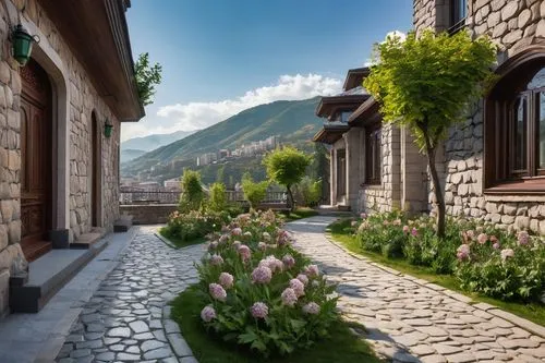 metsovo,gjirokastra,gjirokaster,alpine village,mountain village,prizren,romania,valtellina,lefay,south tyrol,perast,courmayeur,kotor,bosniak,vrhbosna,styrian,bosna,valle d'aosta,merano,alagna,Illustration,Retro,Retro 19