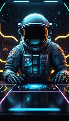 astronaut,spacesuit,space art,sci fiction illustration,space,cosmonaut,space-suit,space suit,robot in space,astronauts,space voyage,cg artwork,computer icon,spacescraft,spaceman,astronaut suit,vector illustration,retro background,space walk,out space,Illustration,Vector,Vector 09