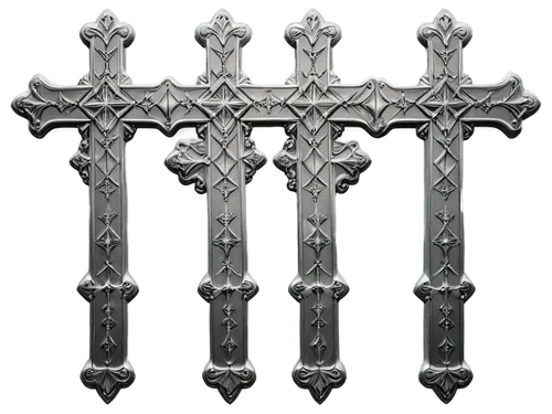 baluster,iron gate,cross bones,iron door,metal gate,wrought iron,crosses,entablature,wayside cross,corinthian order,ornamental dividers,decorative arrows,celtic cross,cani cross,escutcheon,fleur-de-lis,portcullis,masonry tool,iron chain,altar clip,Illustration,Retro,Retro 14