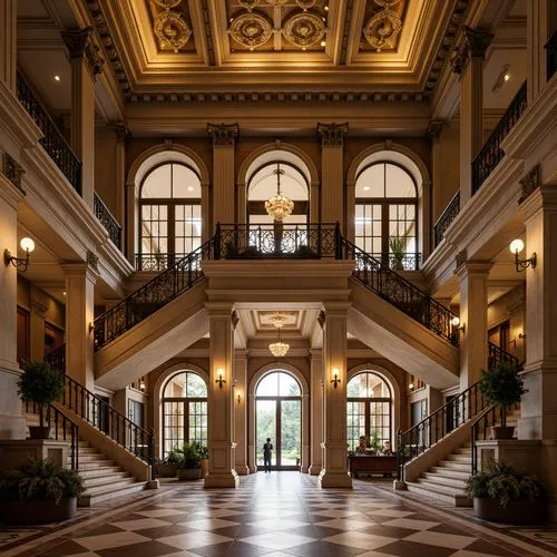 philbrook,hallway,entrance hall,cochere,foyer,atriums,villa cortine palace,nemacolin,athenaeum,staircase,outside staircase,corridors,lobby,villa d'este,corridor,staircases,greystone,gleneagles hotel,mirogoj,palladianism