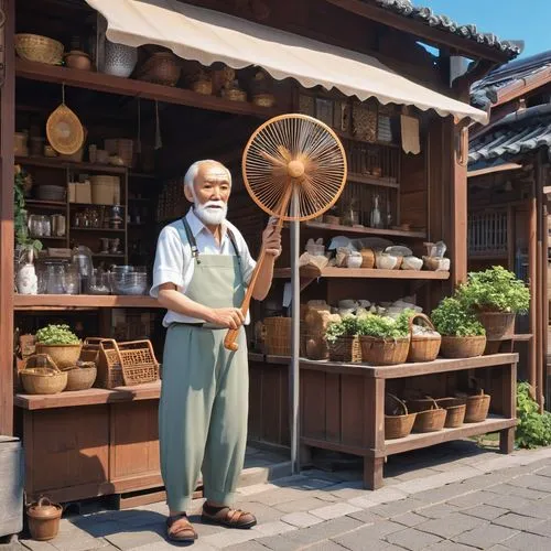 korean folk village,vendor,village shop,merchant,hanok,shopkeeper,basket maker,medieval market,shirakawa-go,greengrocer,kyoto,kanazawa,japanese culture,peddler,okinawan cuisine,vendors,japanese items,basket weaver,craftsman,traditional japanese musical instruments,Photography,General,Realistic