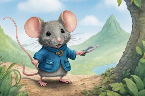 Create a heartwarming children's book about a friendly mouse named Topino who goes on an adventure.,white footed mouse,meadow jumping mouse,field mouse,wood mouse,white footed mice,grasshopper mouse,m