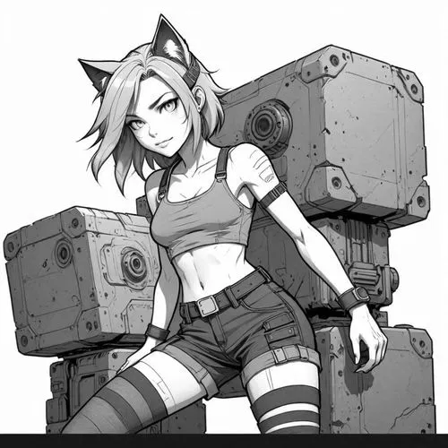 meka,sakazaki,carrier,wildcat,workgear,gaige,Design Sketch,Design Sketch,Detailed Outline