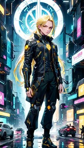 cyberpunk,cyber,yang,sci fiction illustration,heavy object,fullmetal alchemist edward elric,canary,cybernetics,scifi,bumblebee,cyber glasses,cyberspace,cg artwork,sci fi,cool blonde,nova,kryptarum-the bumble bee,sprint woman,rainmaker,game illustration,Anime,Anime,General