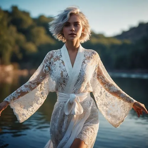 wallis day,the blonde in the river,nastia,pyper,alexandersson,white winter dress,Photography,General,Cinematic