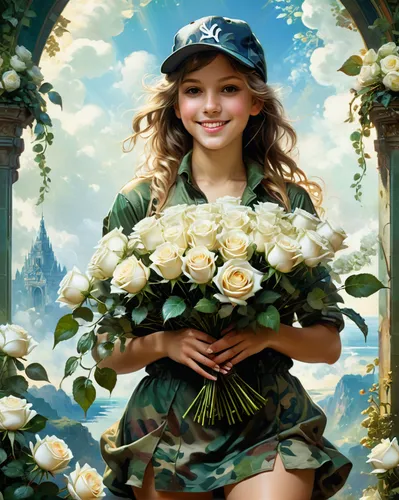 girl in flowers,girl in a wreath,beautiful girl with flowers,girl picking flowers,flower background,fantasy picture,young girl,girl wearing hat,flower girl,children's background,flowers png,girl in the garden,photoshop manipulation,photo manipulation,holding flowers,image manipulation,little girl fairy,portrait background,flower delivery,lyzz flowers,Conceptual Art,Fantasy,Fantasy 05