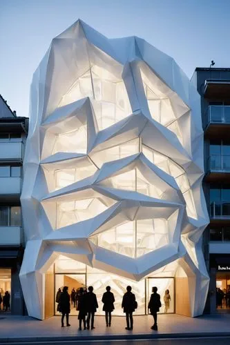 cubic house,cube house,ball cube,building honeycomb,paper ball,icosahedral,futuroscope,glass sphere,honeycomb structure,bjarke,water cube,athens art school,etfe,kawakubo,vitra,ball of paper,polyhedral,lovemark,aalto,morphosis