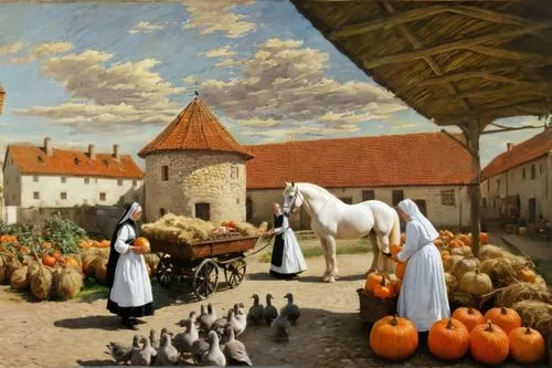 medieval market,harvest festival,fruit market,the market,marketplace,village scene,market,farmer's market,market place,zwartnek arassari,large market,covered market,vegetable market,market hall,calabaza,kefermarkt,bazaar,farmers market,cornucopia,pilgrims