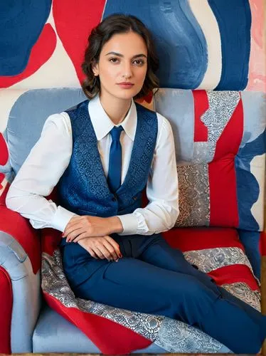 pantsuit,navy suit,pantsuits,daisy jazz isobel ridley,liberty cotton,tartan background,sitting on a chair,cute tie,portrait background,kreuk,denim background,medvedeva,blazer,iordache,hamulack,tartan,cardigan,karavaeva,anthropologie,denim fabric,Photography,Documentary Photography,Documentary Photography 05