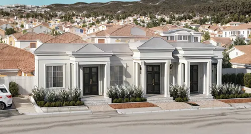 bendemeer estates,new housing development,luxury home,house with caryatids,townhouses,luxury property,3d rendering,luxury real estate,residential house,mansion,residential,large home,muizenberg,reside