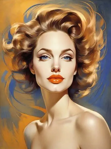 world digital painting,airbrushed,art painting,oil painting,digital painting,oil painting on canvas,photo painting,woman face,art deco woman,blonde woman,marylin monroe,painted lady,woman's face,marylyn monroe - female,cool pop art,painting technique,pop art style,romantic portrait,pop art woman,italian painter,Digital Art,Impressionism