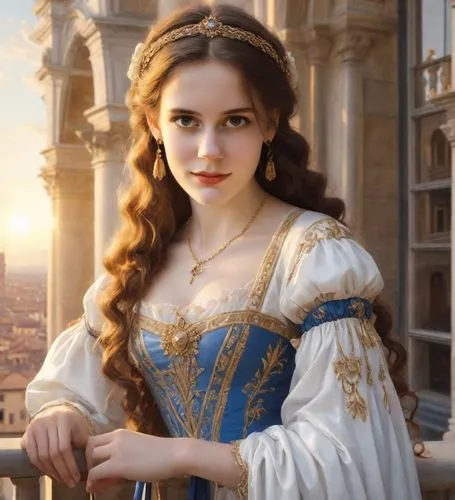 princess sofia,cinderella,portrait of a girl,romantic portrait,queen anne,girl in a historic way,venetia,elizabeth i,british actress,white rose snow queen,rapunzel,victoria,young lady,celtic queen,daisy jazz isobel ridley,young woman,tudor,a princess,isabella,full hd wallpaper,Digital Art,Classicism