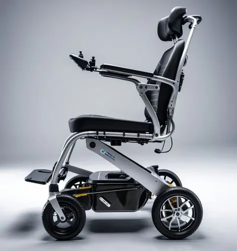 一辆碳纤维电动轮椅车
,a modern motorized chair on wheels with a foot rest,wheelchair,trikke,floating wheelchair,electric scooter,wheel chair,electric golf cart,Photography,General,Realistic