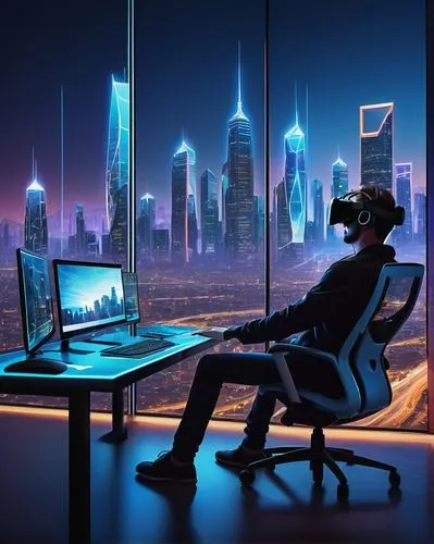 cyberpunk,cybercity,cyberport,man with a computer,cyberview,cybertown,cybertrader,cyberpatrol,cyberscene,futuristic,cyberia,modern office,night administrator,cybernet,blur office background,computerologist,computer room,cybersurfing,neon human resources,futuristic landscape,Unique,Paper Cuts,Paper Cuts 01