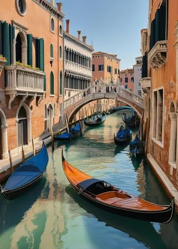 gondoliers,grand canal,venedig,venezia,veneziani,venetian,venetians,venise,venice,gondolier,gondolas,venecia,canale grande,veneziano,canale,cannaregio,gondola,italy,italie,italia,Illustration,Paper based,Paper Based 11