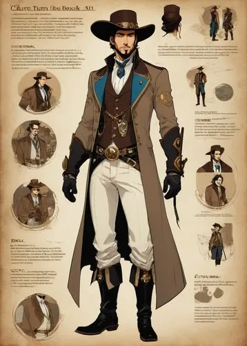 gunfighter,roxton,norrington,tricorn,haytham,highwayman,alatriste,bushrangers,mcree,quartermain,bushranger,quatermain,frontiersman,earps,frontiersmen,pardner,tricorne,flintlocks,tailcoats,outlawry,Unique,Design,Character Design